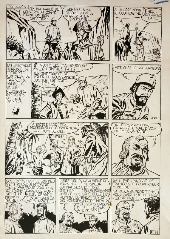 Dino Attanasio, FRANCOIS  XAVIER - CONQUERENT DE L'ASIE - Comic Strip