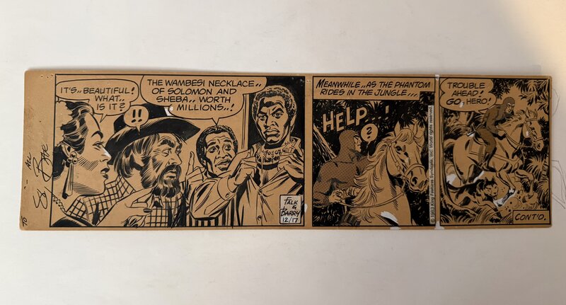The Phantom by Sy Barry, Lee Falk - Comic Strip
