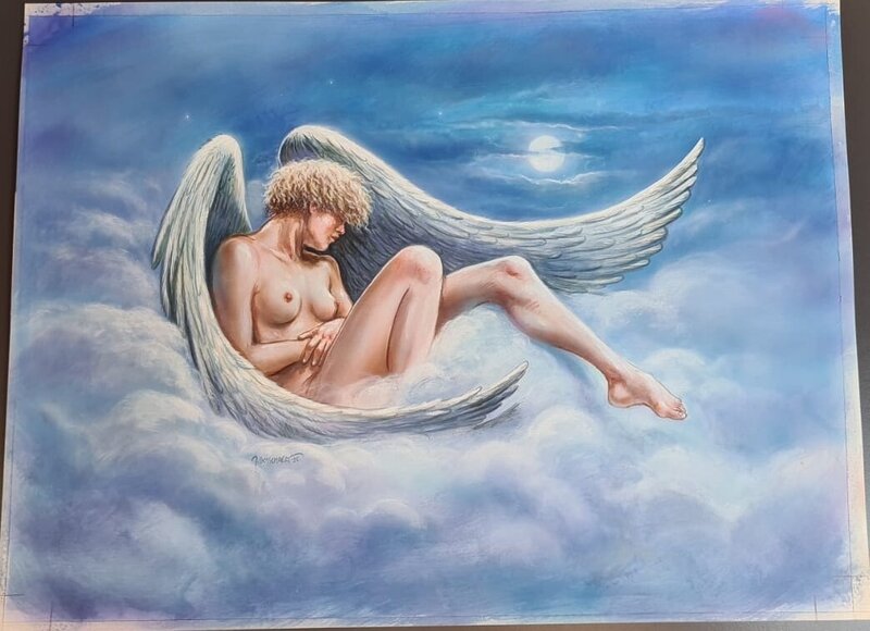 Jan Bosschaert, 45 jaar Wonderland, 1ste versie - Illustration originale