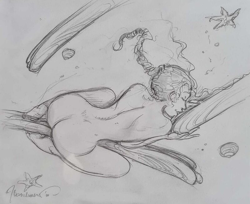 Naked stuff. by Jan Bosschaert - Original Illustration