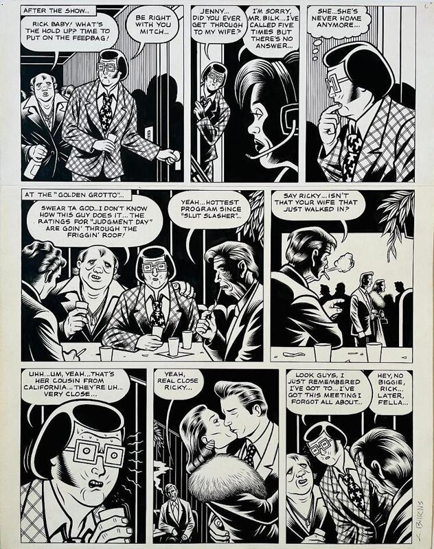 Charles Burns - Judgement Day 1986 - Comic Strip