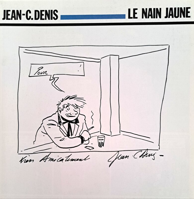 Luc Leroi par Jean-Claude Denis - Dédicace