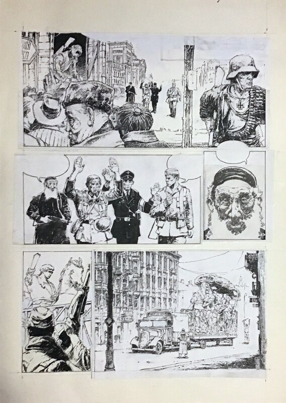 Krzysztof Gawronkiewicz, Burza (Storm), page 13 - Comic Strip