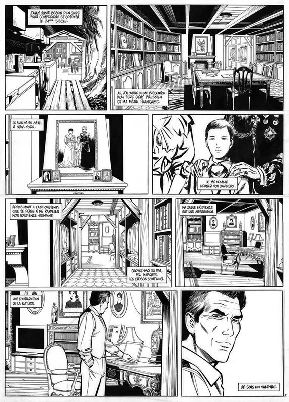 Frédéric Peynet, Les vestiges de l'aube - T01 - Planche 5 - Planche originale