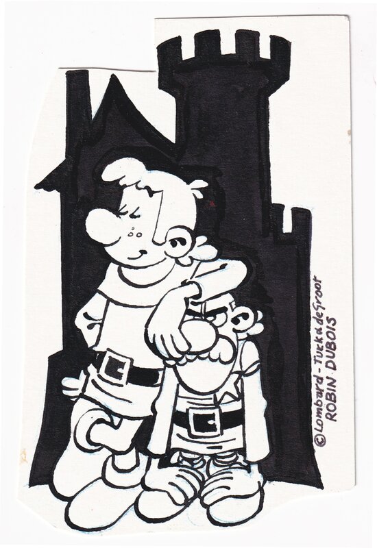 Plv Robin Dubois par Turk - Illustration originale