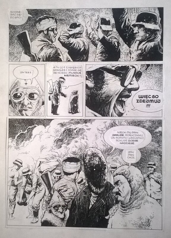 Krzysztof Gawronkiewicz, Achtung Zelig! page 51 - Planche originale