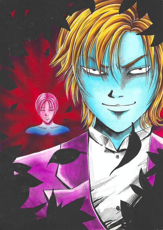 En vente - Misao Inagaki, L'étrange légende d'Alucard | Ryōki Densetsu Alucard | Dracula - Planche originale