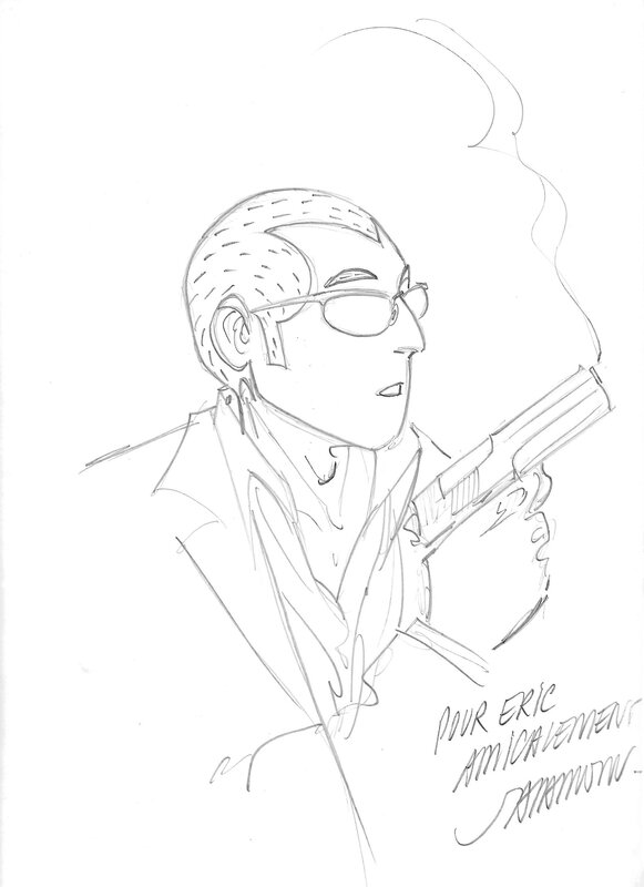 2013 - Dédicace - Luc Jacamon - Le Tueur (Tome 11) - Dédicace