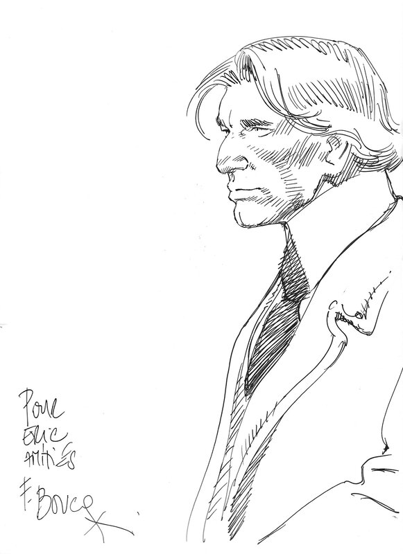 2018 - Dédicace - François Boucq - Bouncer - Dédicace