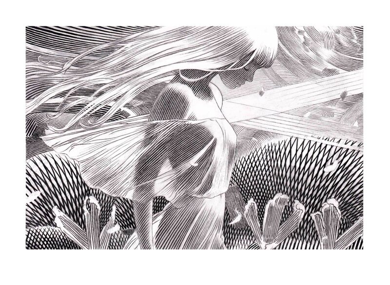 En vente - Вreath par Andréi Arinouchkine - Illustration originale