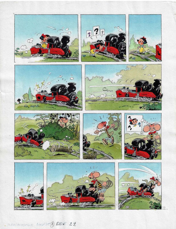 André Geerts, Mademoiselle Louise - T01 - Planche 22 - Comic Strip