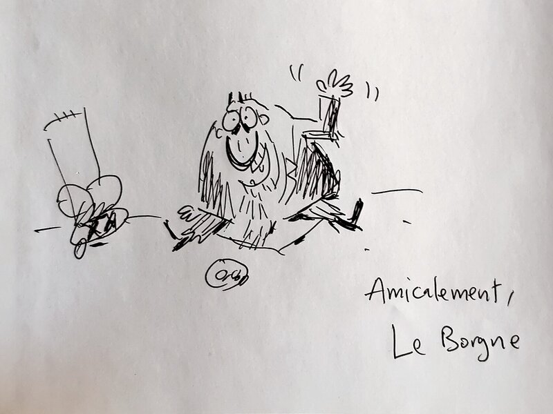 Si Doux Foyer by Le Borgne - Sketch