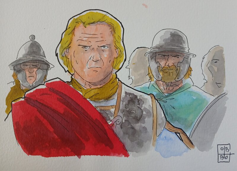 Ambiorix by Ludovic Gobbo, Silvio Luccisano - Sketch