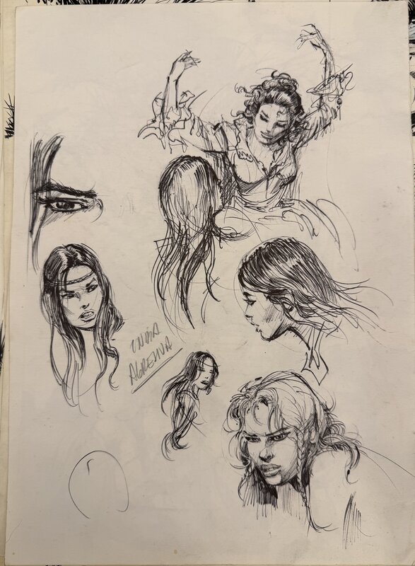 India Argentina par César Spadari - Planche originale