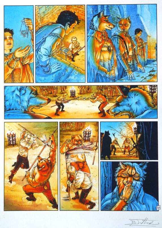 Béatrice Tillier, Jean Dufaux, Le bois des vierges - Planche 146 - Comic Strip