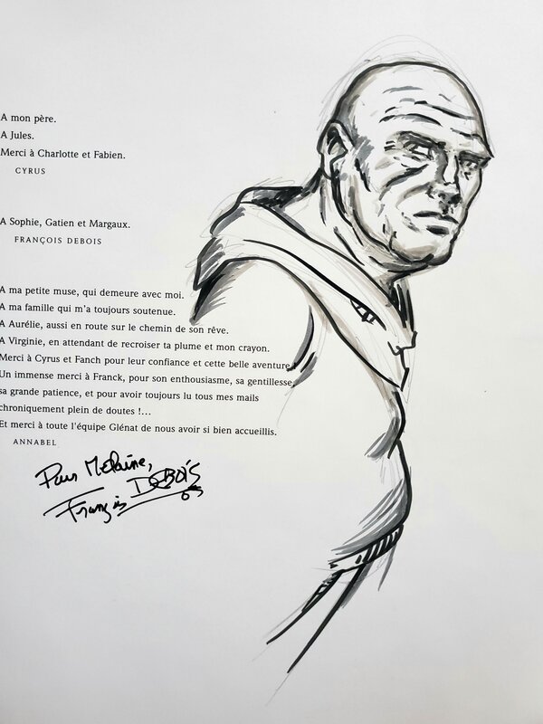 Annabel, Francis Debois, MAGUS   T1 LE FOSSOYEUR - Sketch