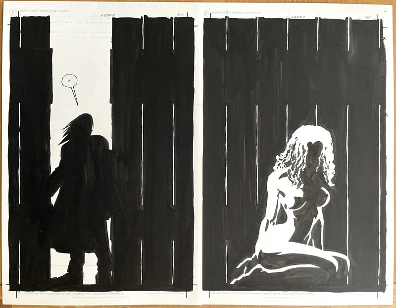Frank Miller - Hell & Back DPS - Planche originale