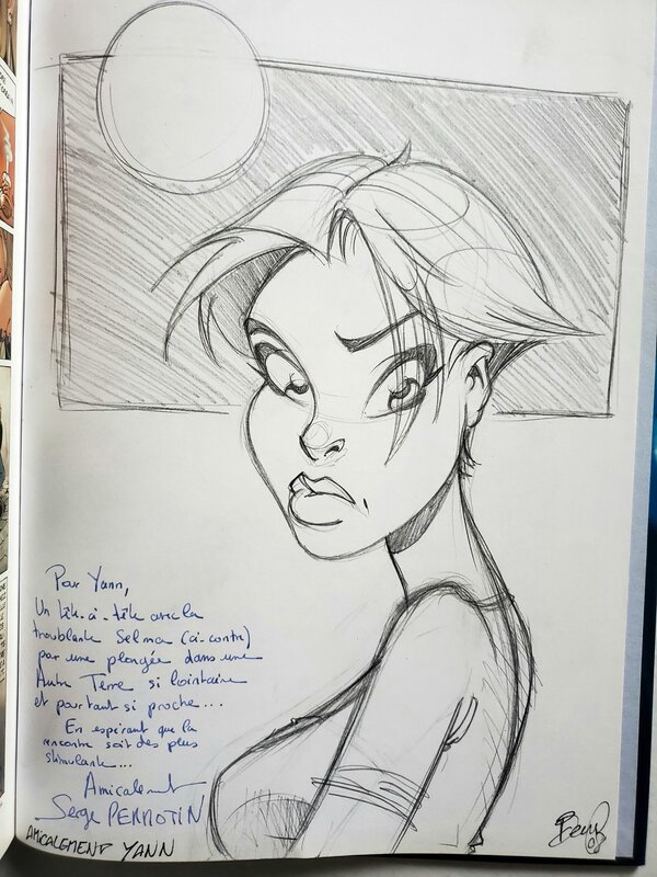 Beno, Serge Perrotin, L'AUTRE TERRE   T1 ELIJAH - Sketch
