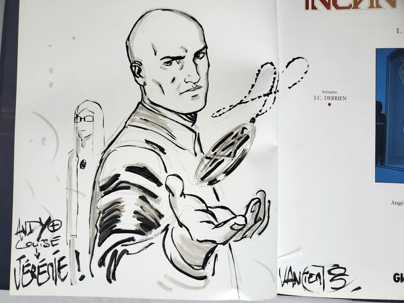 Simon Van Liemt, INCANTATIONS   T1 LOUISE - Sketch