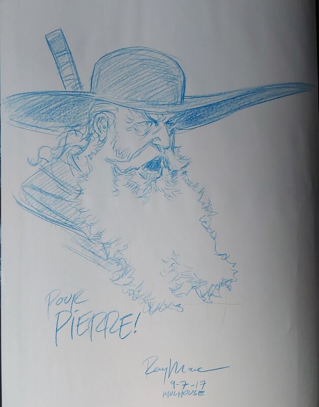 Ravage tome 1 by Ray Macutay - Sketch