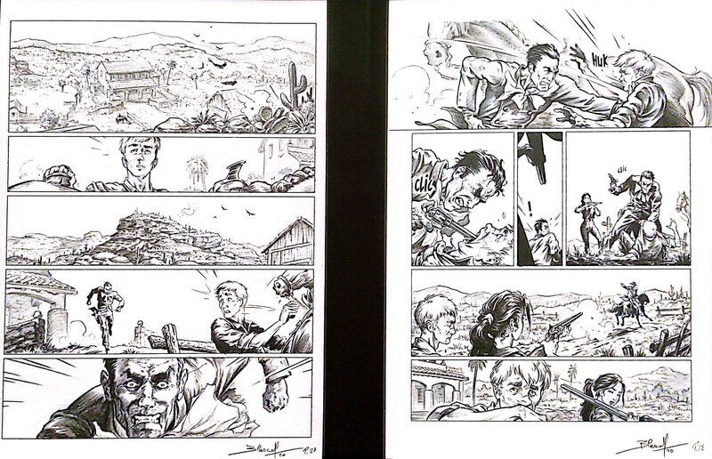 Catamount par Benjamin Blasco-Martinez - Planche originale