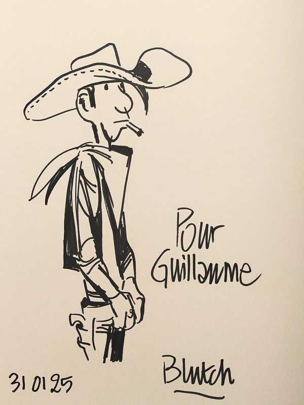Blutch, Lucky Luke, Les indomptés - Sketch