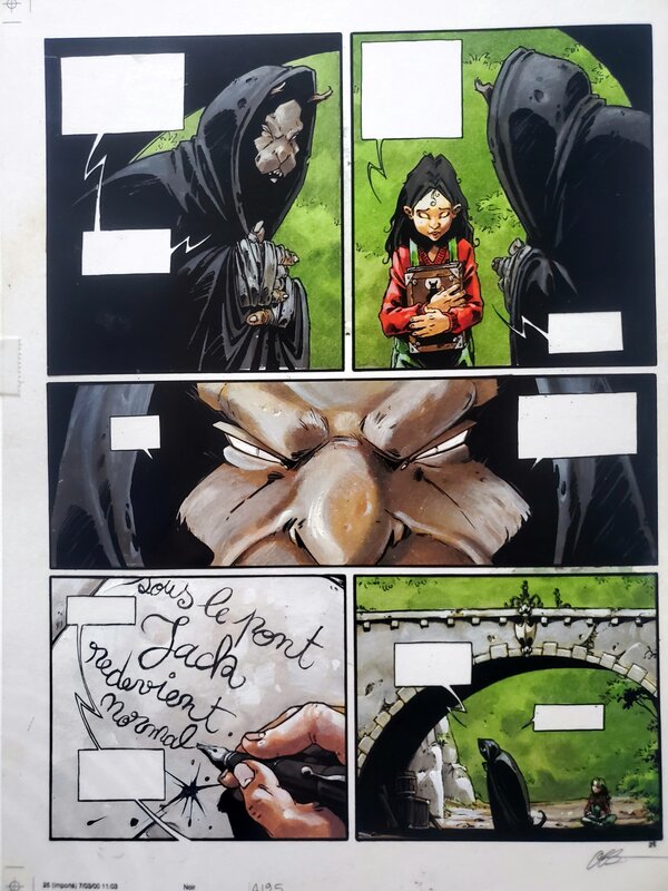 Olivier Boiscommun, Le LIVRE DE ...   T1 LE LIVRES DE JACK - Color guide