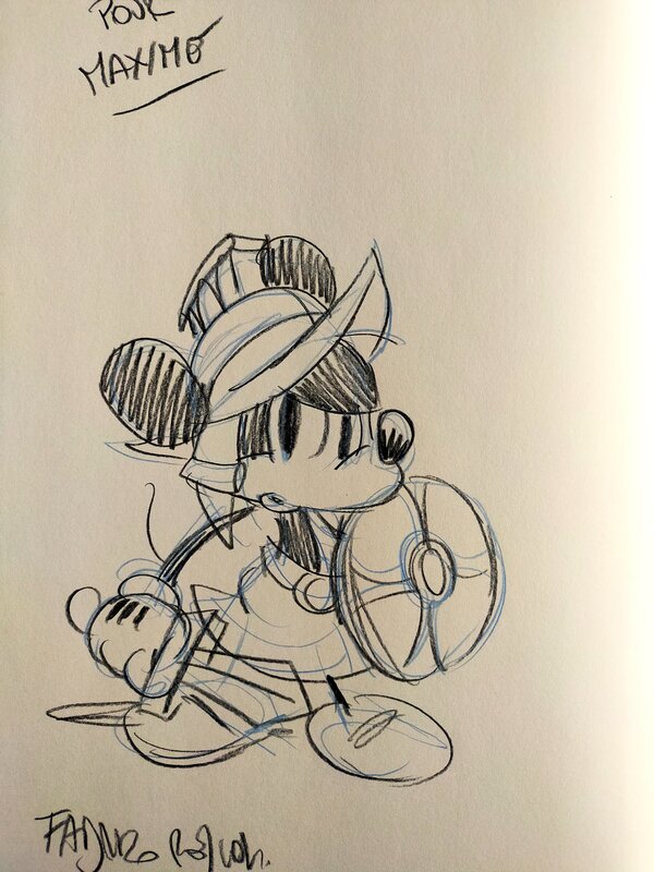 Fabrizio Petrossi, Mickey à travers les siècles - Sketch