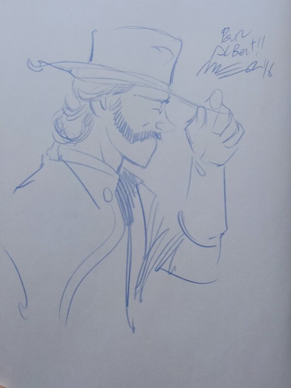 Fraternity, tome 1 by Jose Luis Munuera - Sketch
