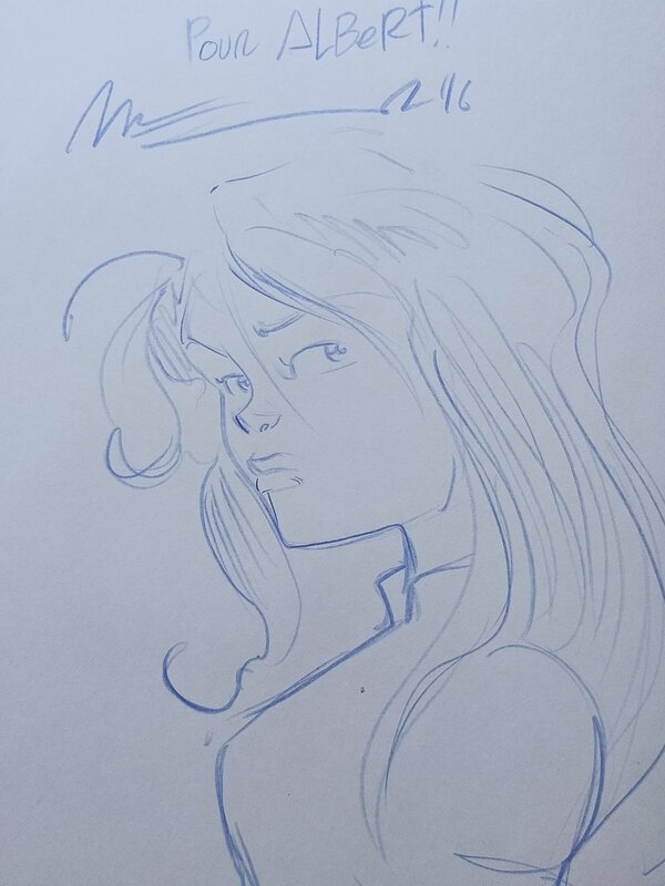 Fraternity, tome 2 by Jose Luis Munuera - Sketch