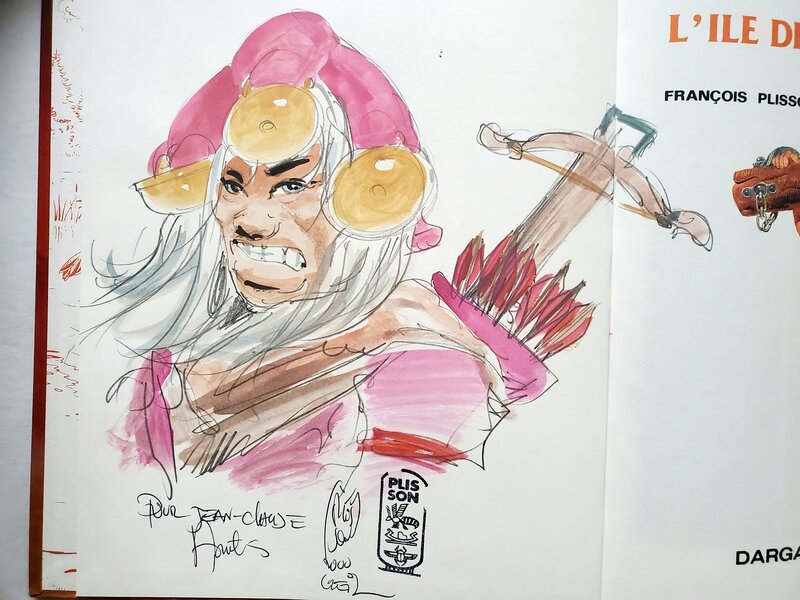 François Plisson, TRISTAN   T2 L'ÎLE DES ROIS MAUDITS - Sketch