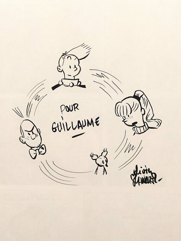 Spirou, tome 57 by Olivier Schwartz - Sketch