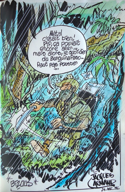 Livre d'or ( 54 ) par Jacques Armand - Dédicace
