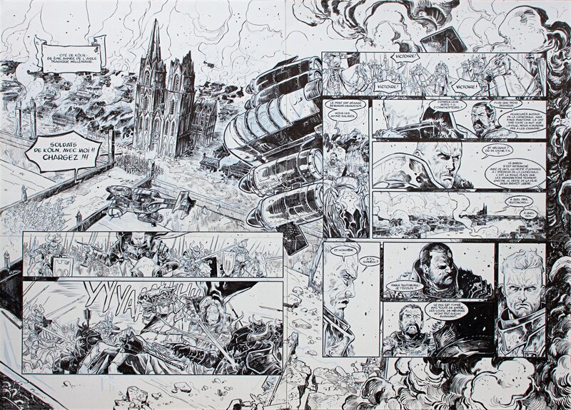 Benoit Dellac, Hawkmoon T1- Pl01/02 - Comic Strip
