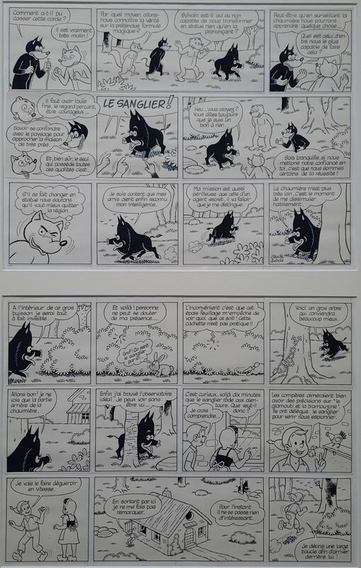 Sylvain et Sylvette by Claude Dubois - Comic Strip