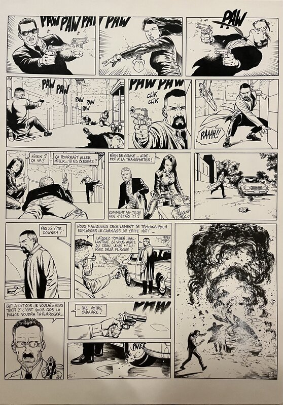Richard Guérineau, Le Chant des Stryges - Comic Strip