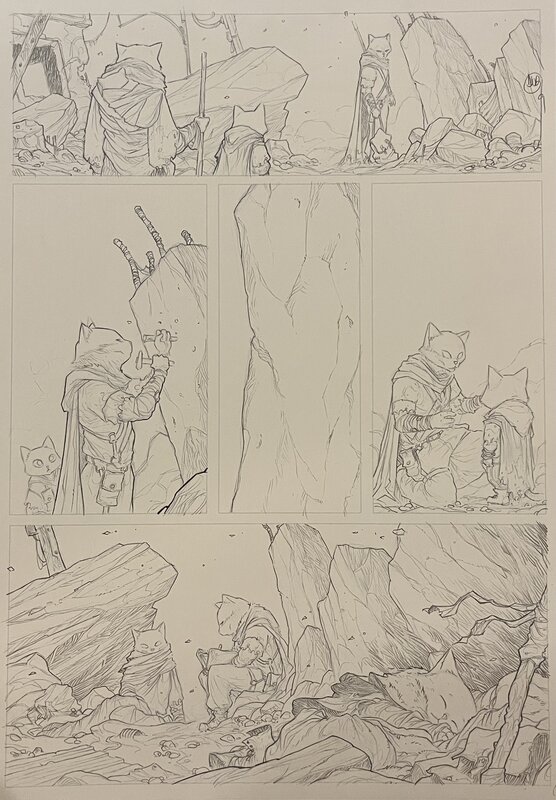 Álvaro Iglesias, Solo : chemins tracés - Planche originale