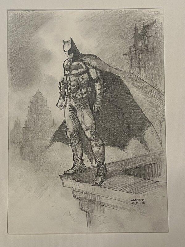 Enrico Marini, Batman : The dark prince charming - Illustration originale