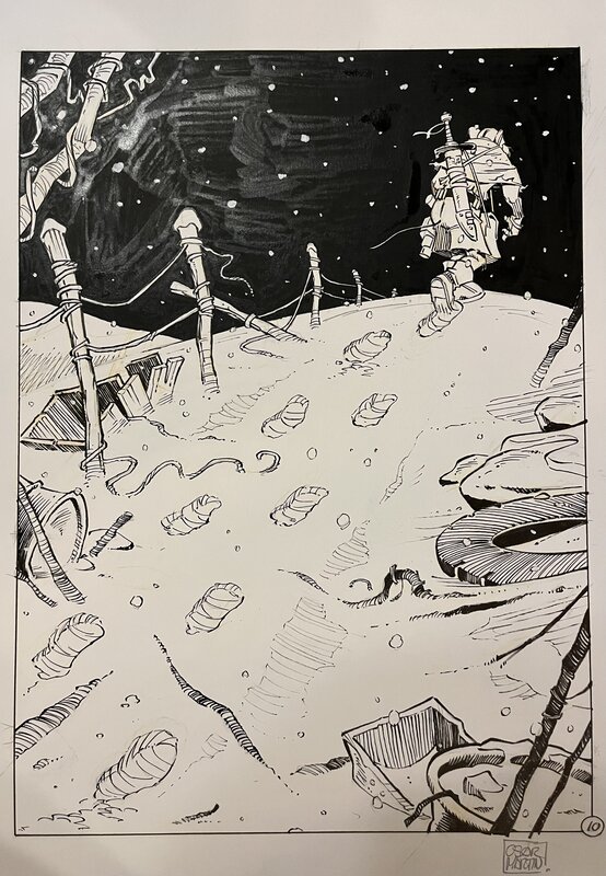 Solo par Oscar Martin - Planche originale