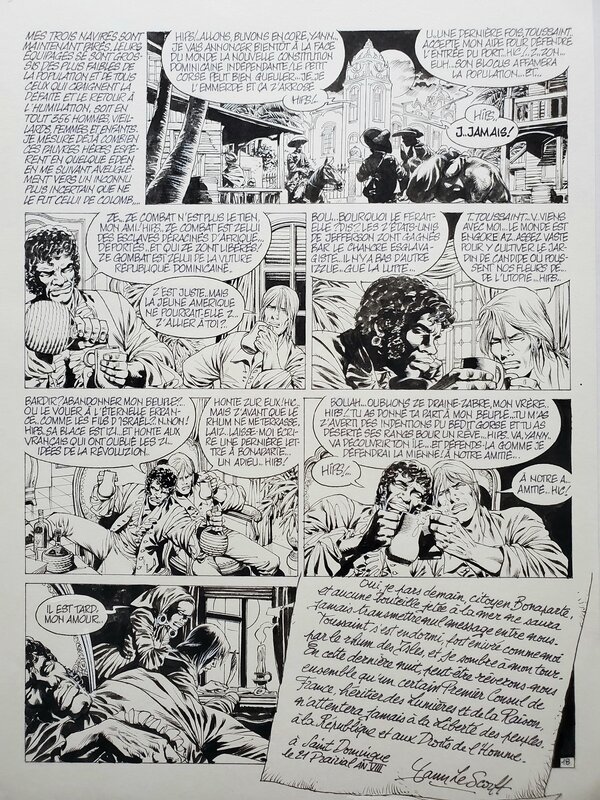 Jean-Yves Mitton, LES SURVIVANTS DE L'ATLANTIQUE    T3 L'ÎLE DE LA LIBERTE - Comic Strip