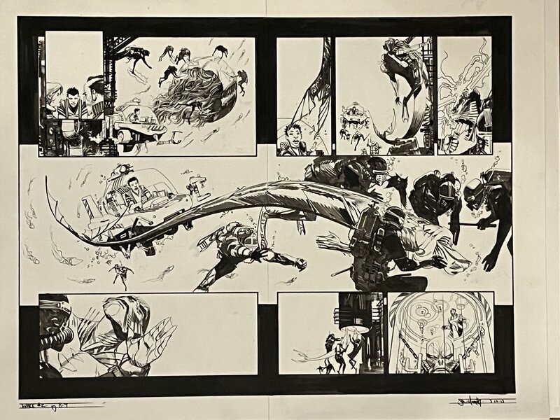 The wake par Sean Murphy - Planche originale