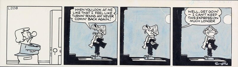 Reg Smythe, Andy Capp daily 1977 - Comic Strip