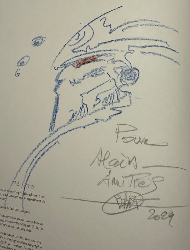 Old Man Sloane by Philippe Druillet - Sketch