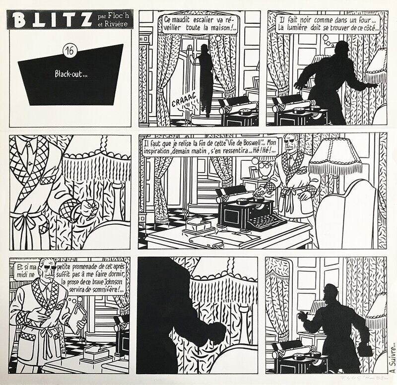 For sale - Blitz Planche 16 by Floc'h - Comic Strip