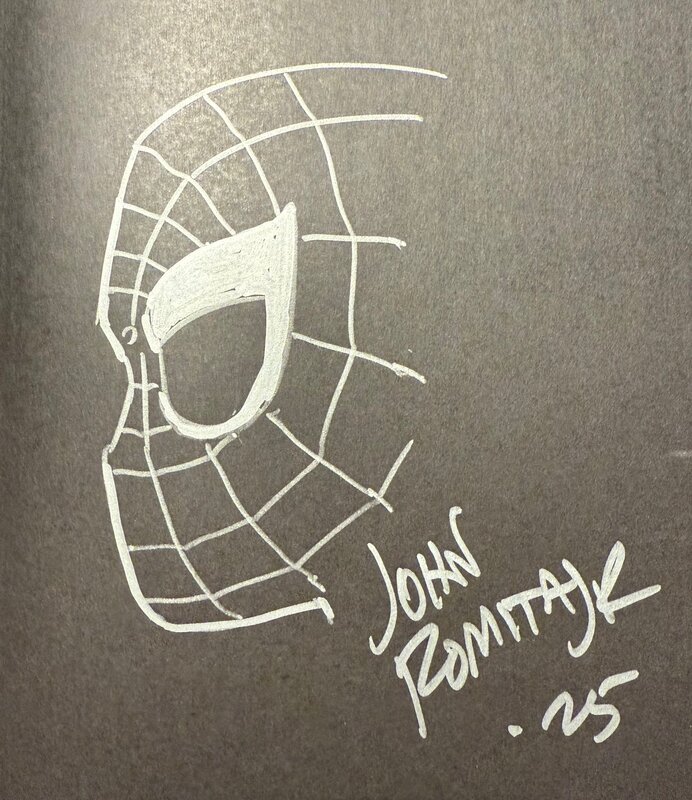 Spiderman par John Romita Jr. - Dédicace