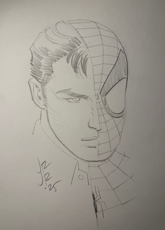 Spiderman par John Romita Jr. - Illustration originale