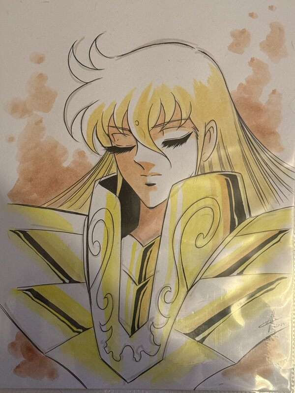 Jérôme Alquié, Saint seiya time odyssey illustration shaka - Comic Strip
