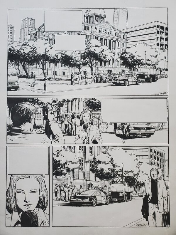 Olivier Berlion, LE JUGE, LA REPUBLIQUE ASSASSINEE - Comic Strip