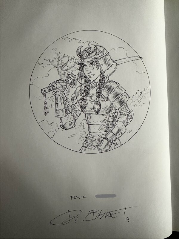 Navïs Samouraï by Philippe Buchet - Sketch
