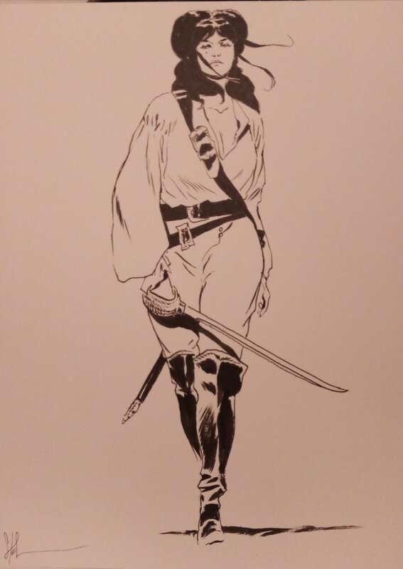 Barbe rouge by Stefano Carloni - Original Illustration